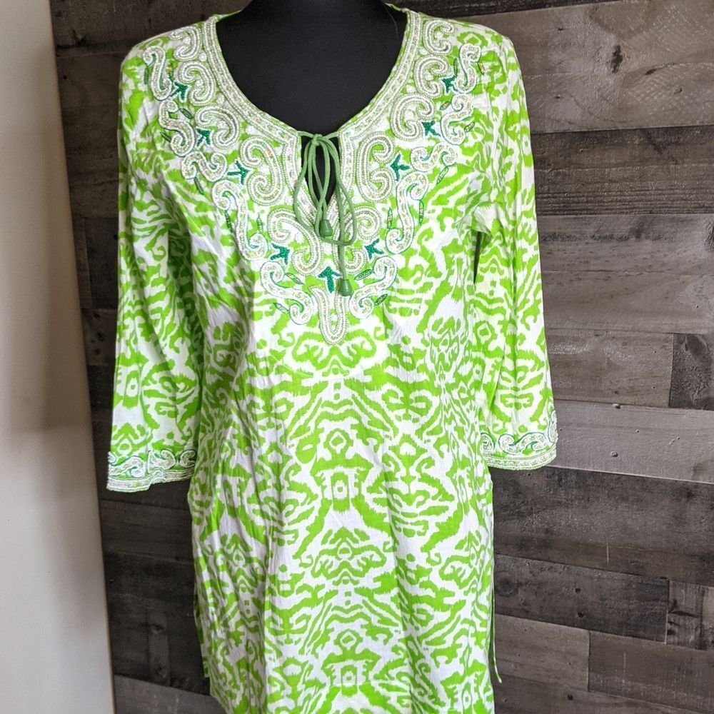 Soft Surroundings Tunic Cover Up M